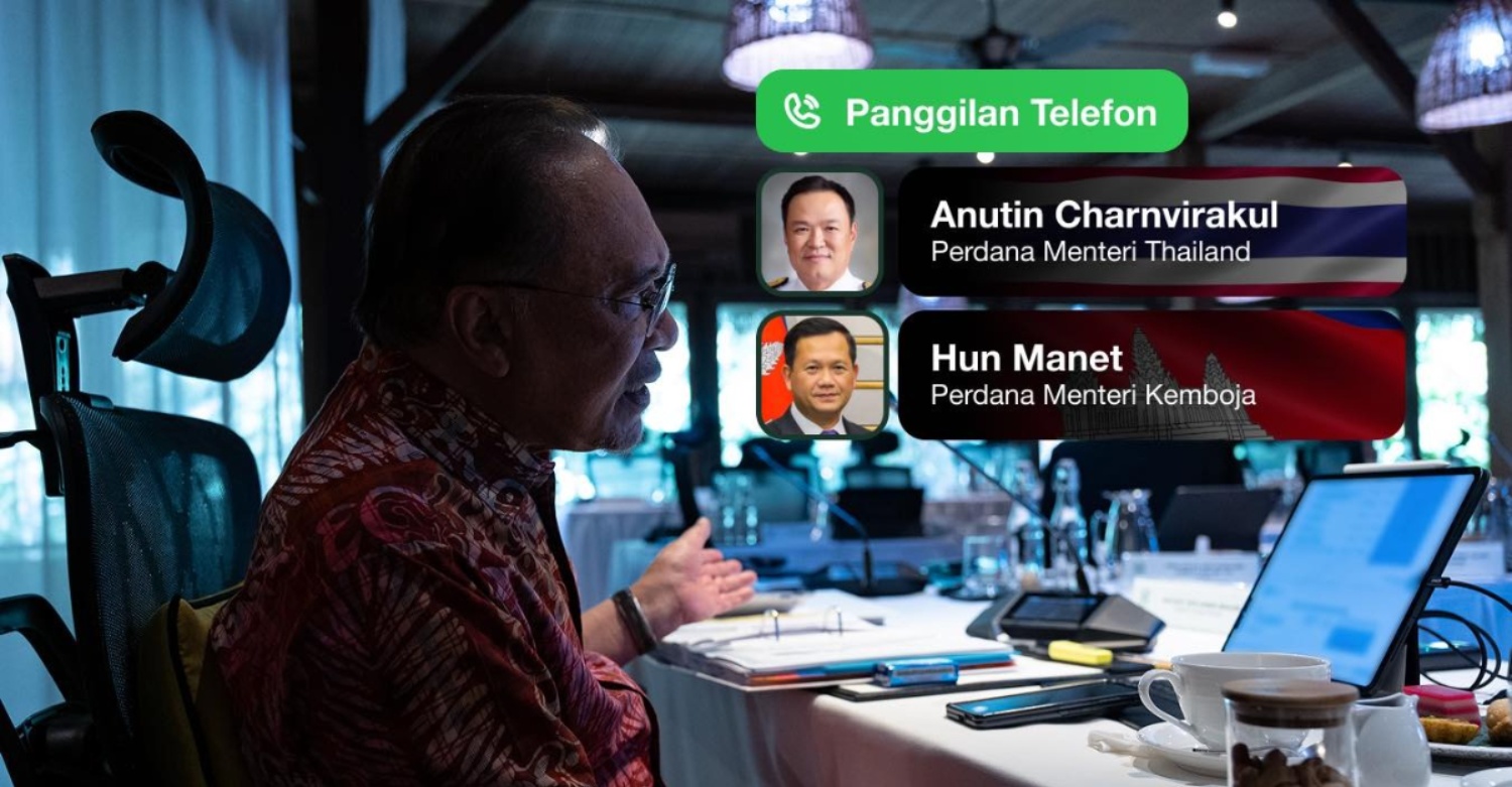 Malaysia Urges Thailand-Cambodia to Stop Hostilities, Do Not Take Military Action – PM Anwar